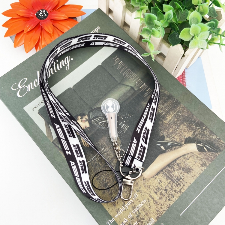 Korean celebrities Mobile phone lanyard concert 38cm OPP packaging price for 5 pcs