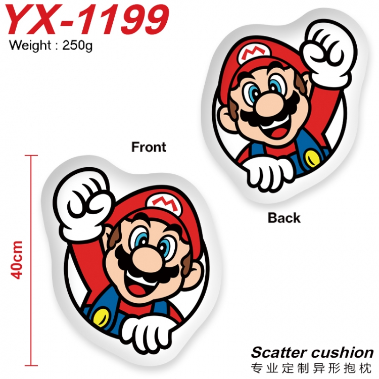 Super Mario Crystal plush shaped plush doll pillows and cushions 40CM  YX-1199