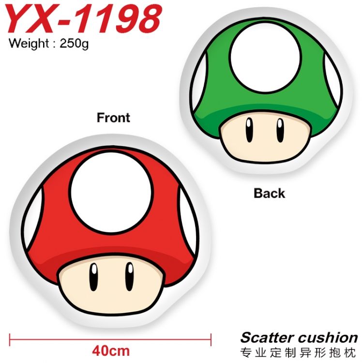 Super Mario Crystal plush shaped plush doll pillows and cushions 40CM  YX-1198