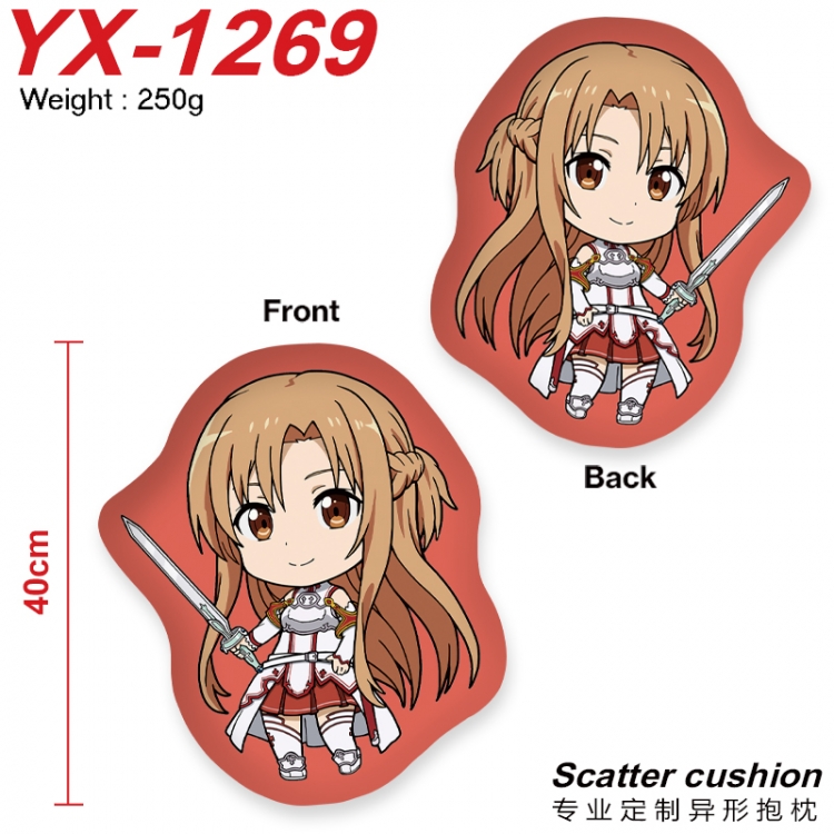 Sword Art Online Crystal plush shaped plush doll pillows and cushions 40CM  YX-1269