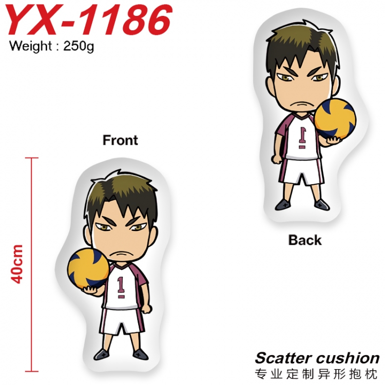 Haikyuu!! Crystal plush shaped plush doll pillows and cushions 40CM  YX-1186