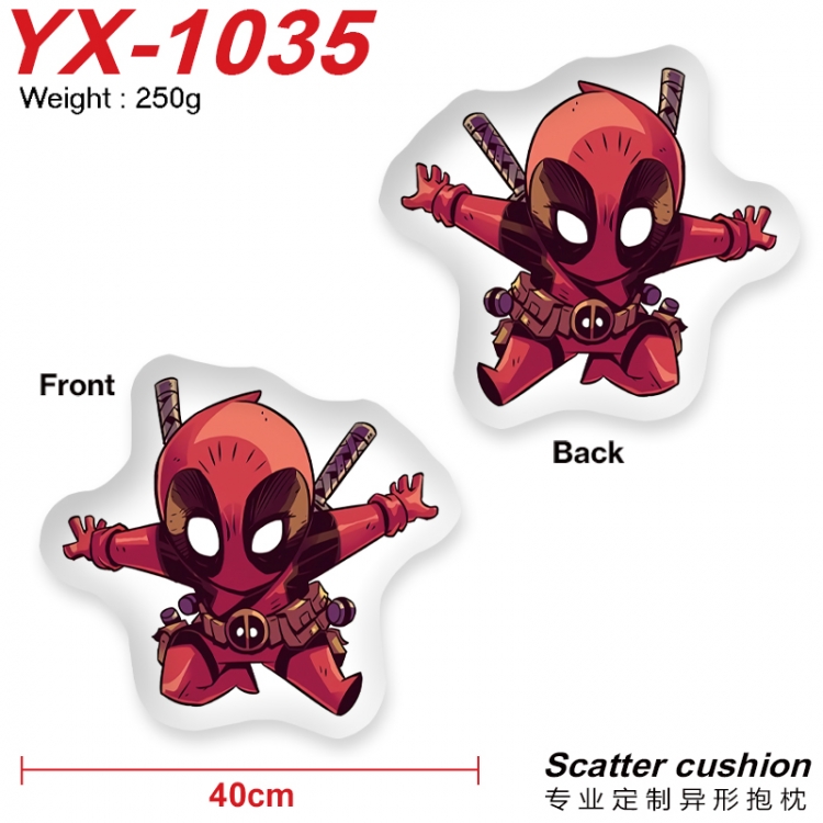 Deadpool Crystal plush shaped plush doll pillows and cushions 40CM YX-1035