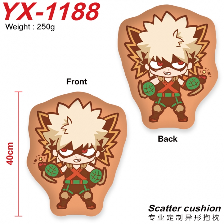 My Hero Academia Crystal plush shaped plush doll pillows and cushions 40CM YX-1188