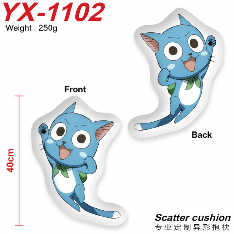 Fairy tail Crystal plush shaped plush doll pillows and cushions 40CM YX-1102