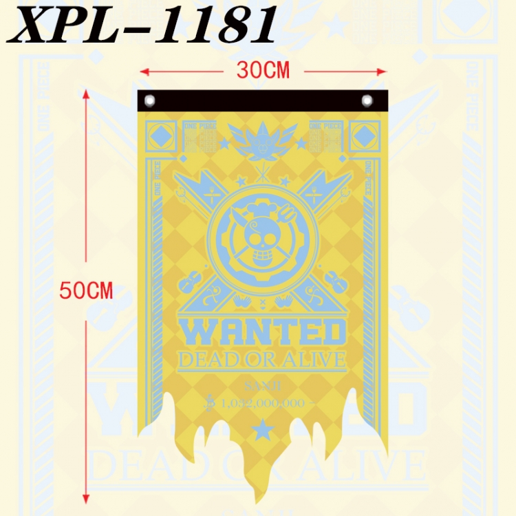 One Piece Anime Alien Retro Flag Prop 30X50  XPL-1181