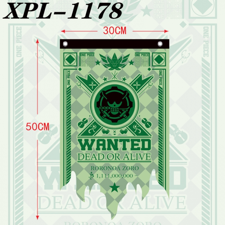 One Piece Anime Alien Retro Flag Prop 30X50  XPL-1178