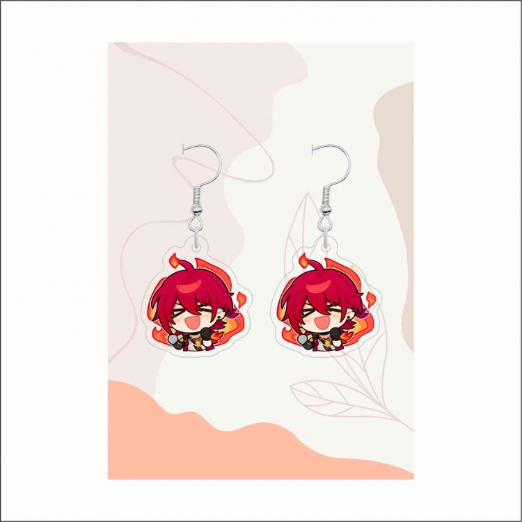 Honkai: Star Rail  Anime peripheral acrylic earrings accessories price for 5 pcs