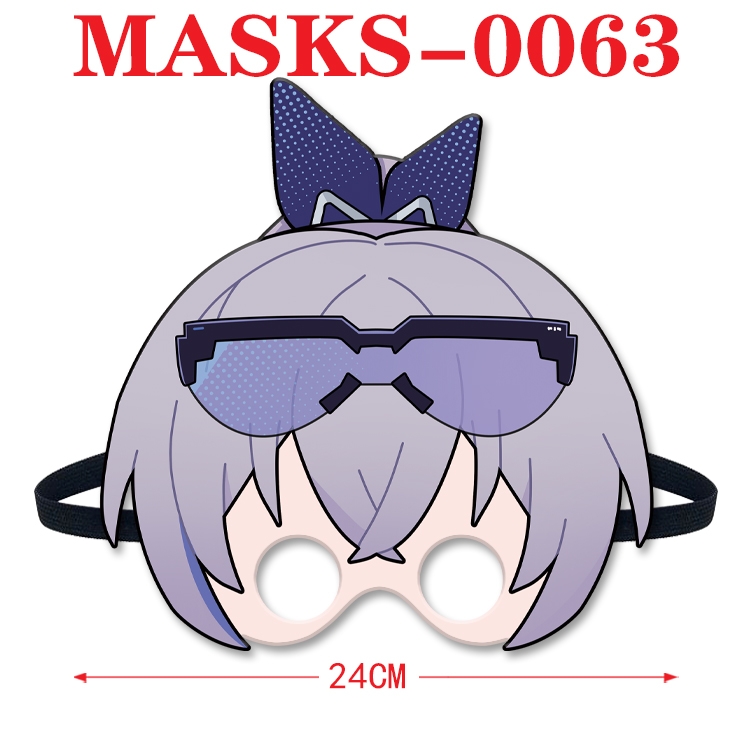 Honkai: Star Rail Comic cosplay felt funny mask with elastic adjustment size MASKS-0063