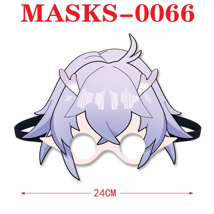 Honkai: Star Rail Comic cosplay felt funny mask with elastic adjustment size  MASKS-0066
