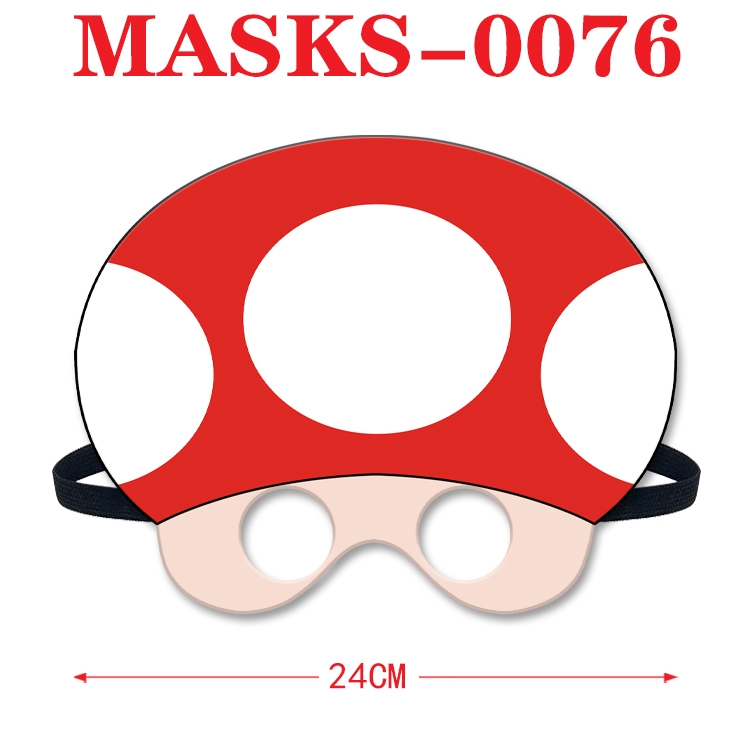 Superhero Anime cosplay felt funny mask 24cm with elastic adjustment size  MASKS-0076
