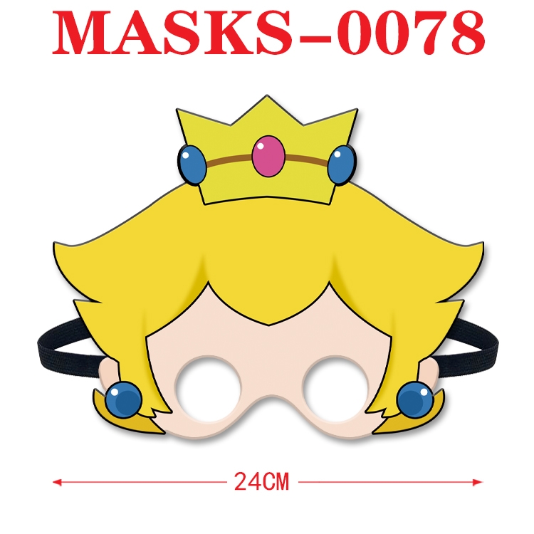 Superhero Anime cosplay felt funny mask 24cm with elastic adjustment size  MASKS-0078