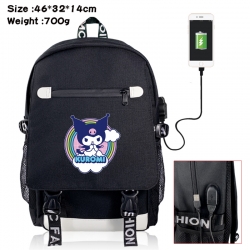 Sanrio canvas USB backpack car...