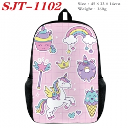 Unicorn Anime nylon canvas bac...