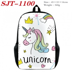 Unicorn Anime nylon canvas bac...