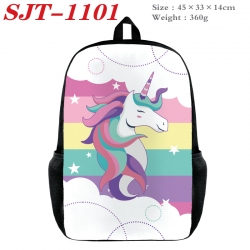 Unicorn Anime nylon canvas bac...