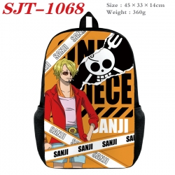 One Piece Anime nylon canvas b...