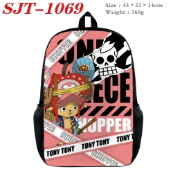 One Piece Anime nylon canvas b...