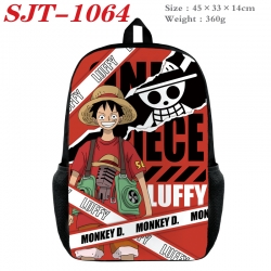 One Piece Anime nylon canvas b...