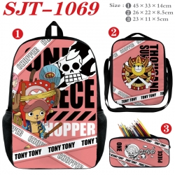 One Piece Anime nylon canvas b...