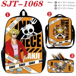 One Piece Anime nylon canvas b...