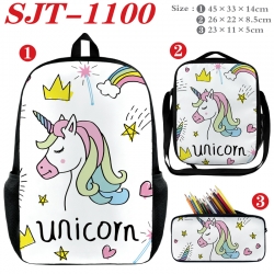 Unicorn Anime nylon canvas bac...