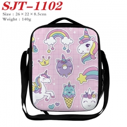 Unicorn Anime Lunch Bag Crossb...