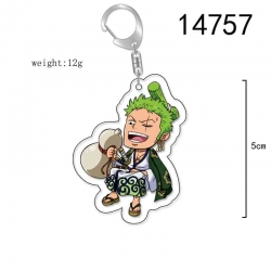 One Piece Anime Acrylic Keycha...