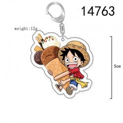 One Piece Anime Acrylic Keycha...