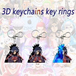 Naruto 3D gradient acrylic key...