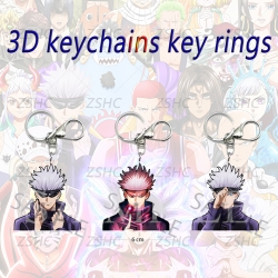 Jujutsu Kaisen 3D gradient acr...