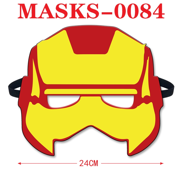 Superhero Anime cosplay felt funny mask 24cm with elastic adjustment size  MASKS-0084