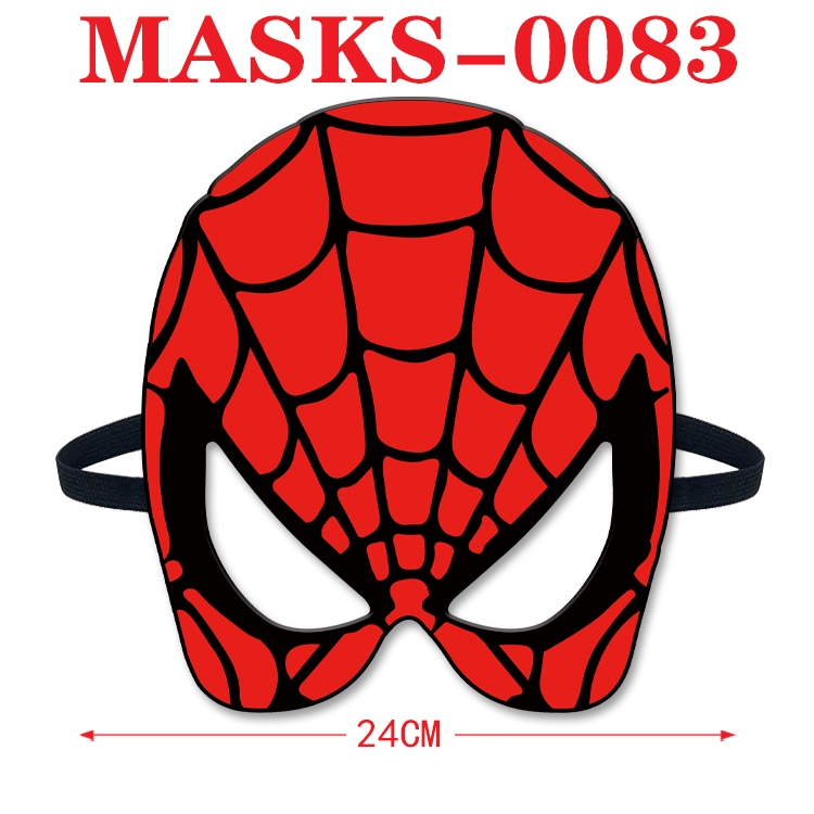 Superhero Anime cosplay felt funny mask 24cm with elastic adjustment size MASKS-0083