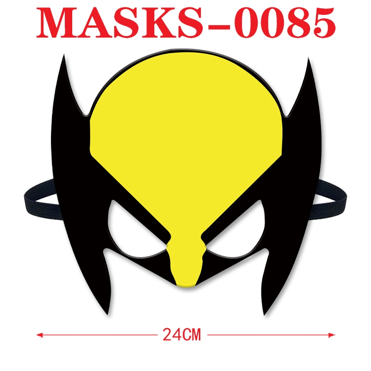 Superhero Anime cosplay felt funny mask 24cm with elastic adjustment size  MASKS-0085