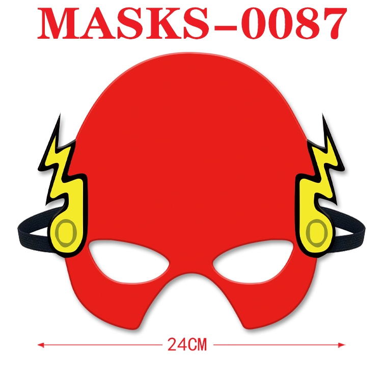 Superhero Anime cosplay felt funny mask 24cm with elastic adjustment size  MASKS-0087