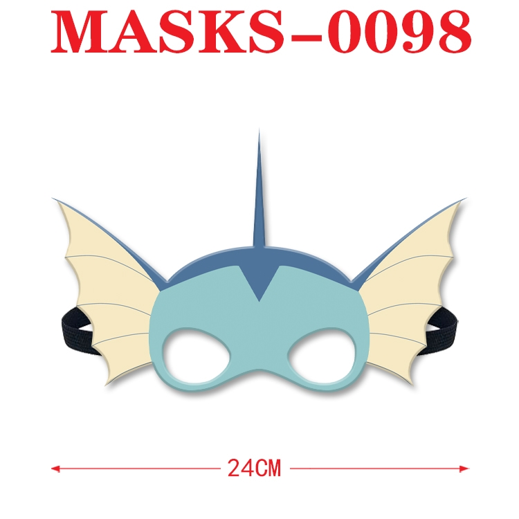 Pokemon Anime cosplay felt funny mask 24cm with elastic adjustment size MASKS-0098