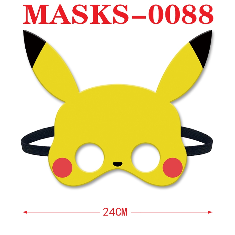 Pokemon Anime cosplay felt funny mask 24cm with elastic adjustment size MASKS-0088