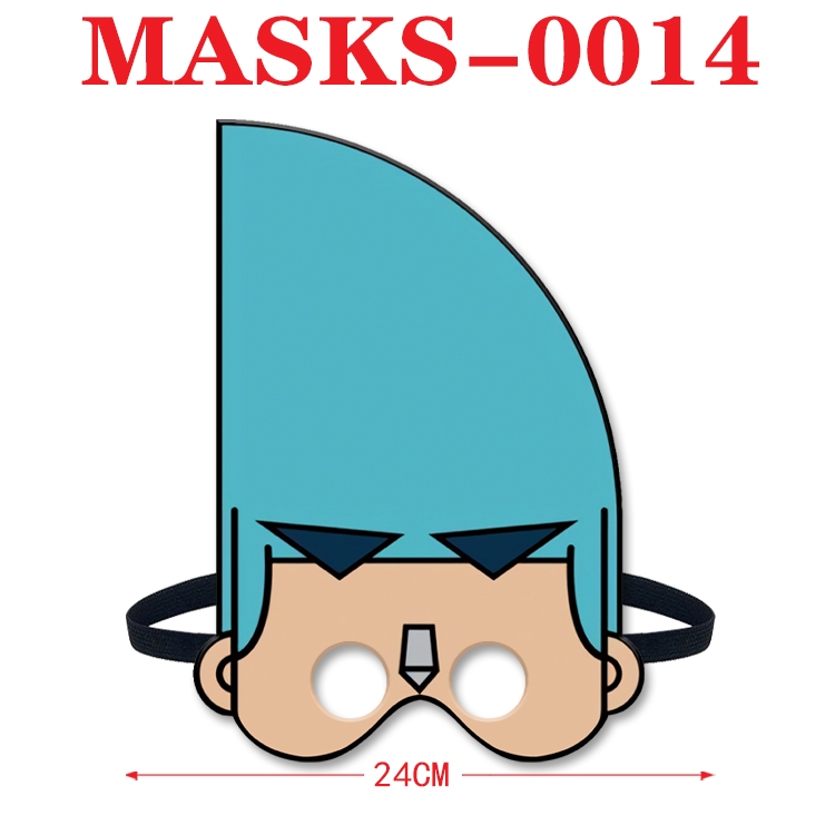 One Piece Anime cosplay felt funny mask 24cm with elastic adjustment size  MASKS-0014