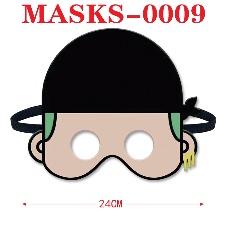 One Piece Anime cosplay felt funny mask 24cm with elastic adjustment size  MASKS-0009