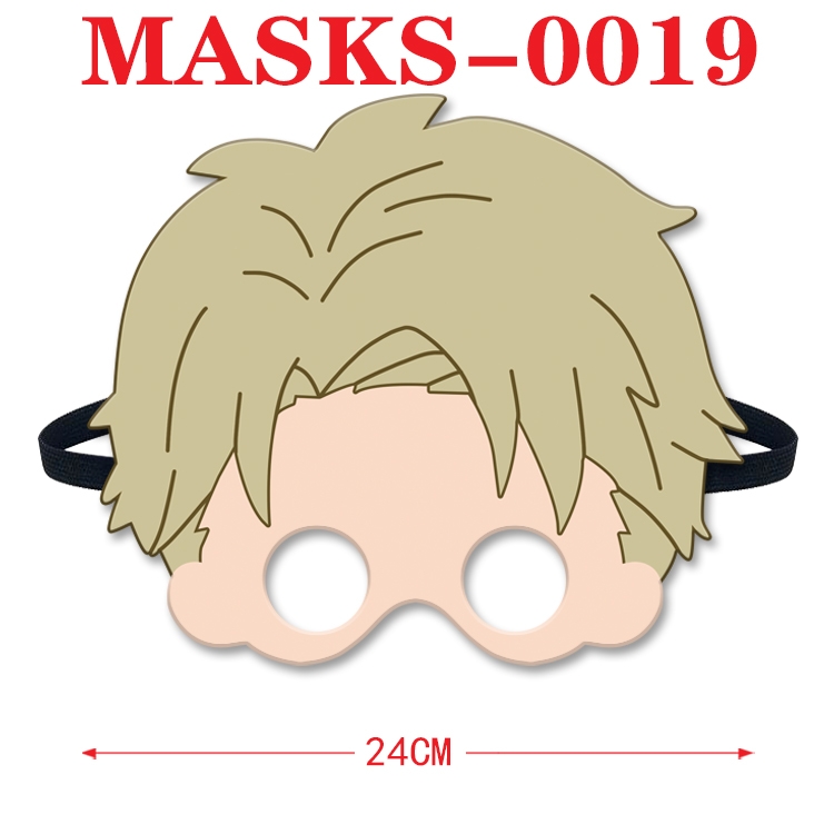 SPY×FAMILY Anime cosplay felt funny mask 24cm with elastic adjustment size  MASKS-0019
