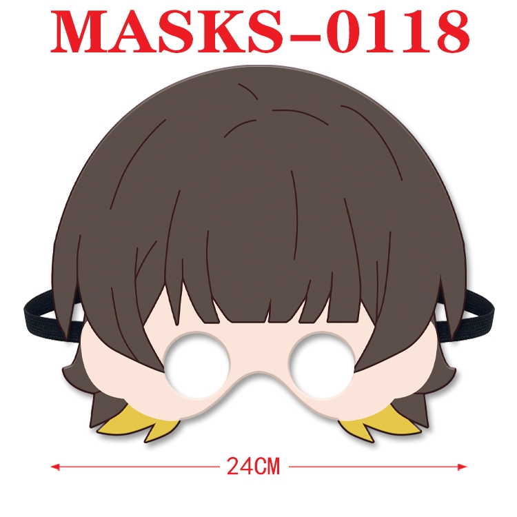 BLUE LOCK Anime cosplay felt funny mask 24cm with elastic adjustment size  MASKS-0118