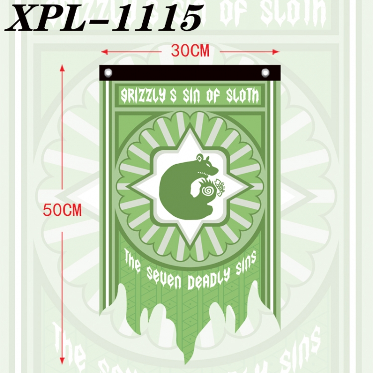 The Seven Deadly Sins Anime Alien Retro Flag Prop 30X50cm  XPL-1115