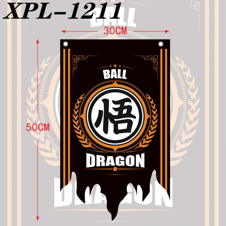 DRAGON BALL Anime Alien Retro Flag Prop 30X50cm XPL-1211