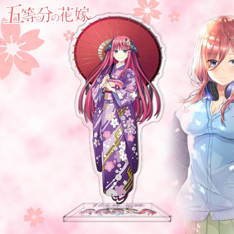 The Quintessential Quintuplets Anime characters acrylic Standing Plates Keychain 16cm
