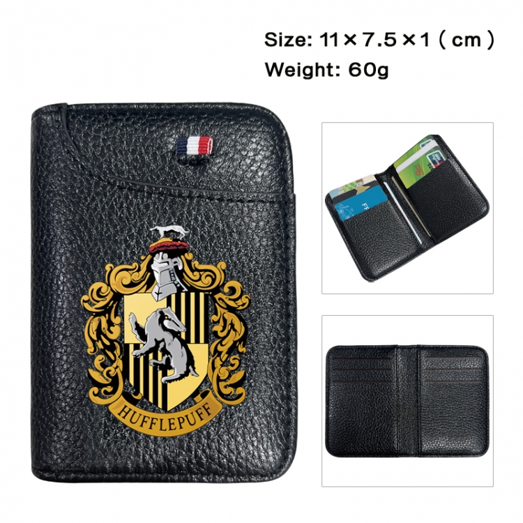 Harry Potter Anime PU Half Fold Wallet Card Bag 11X7.5X1cm 60G