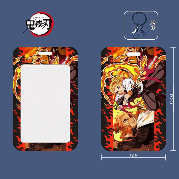 Demon Slayer Kimets Cartoon peripheral ID card sleeve Ferrule 11cm long 7cm wide price for 5 pcs