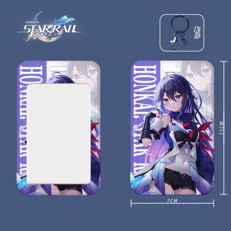 Genshin Impact Cartoon peripheral ID card sleeve Ferrule 11cm long 7cm wide price for 5 pcs