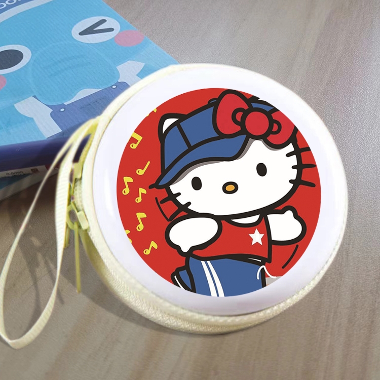 Sanrio Animation peripheral Tinning zipper zero wallet key bag