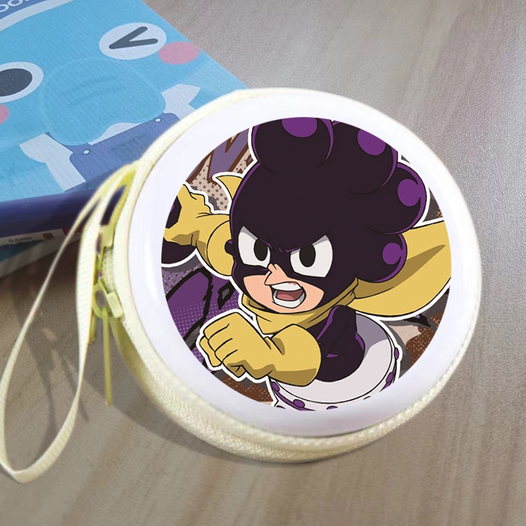 My Hero Academia Animation peripheral Tinning zipper zero wallet key bag