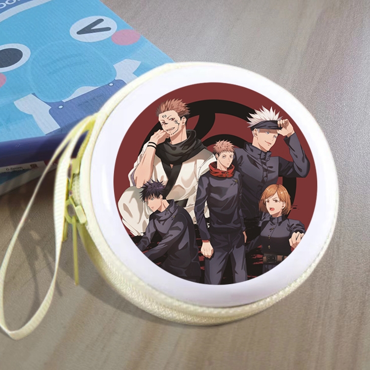 Jujutsu Kaisen Animation peripheral Tinning zipper zero wallet key bag