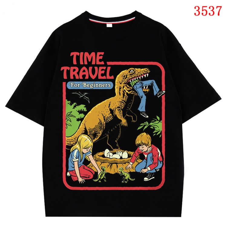 Evil illustration Anime Cotton Short Sleeve T-shirt from S to 4XL CMY-3537-2